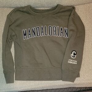 Star Wars Mandalorian Olive Sweatshirt
